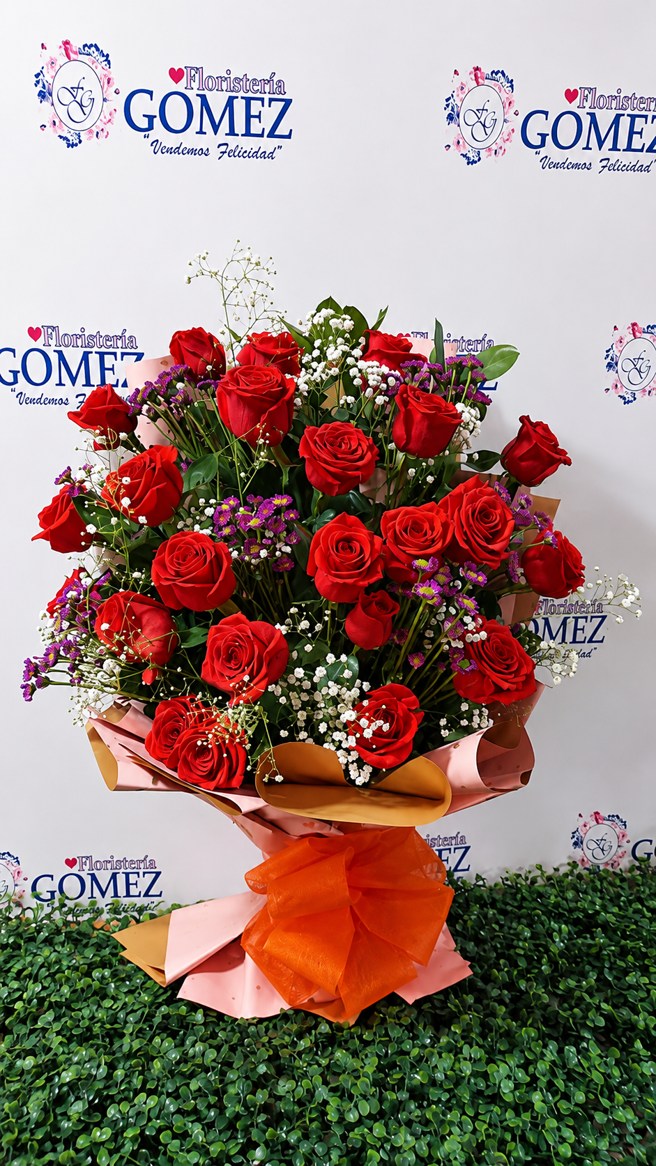 Bouquet de rosas