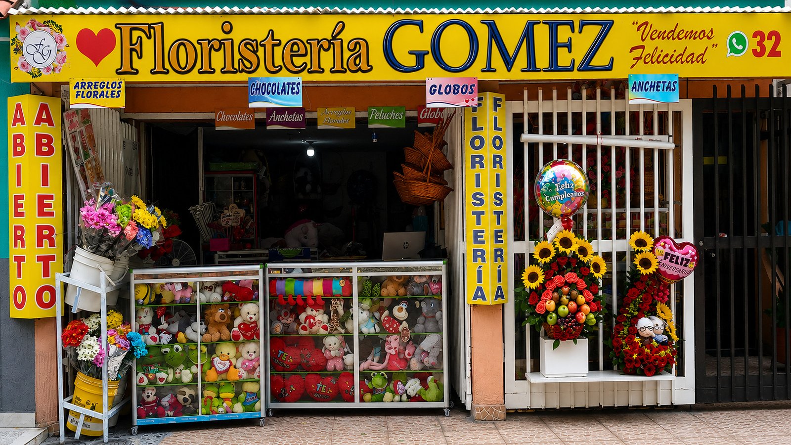 Arreglo floral Floristería Gómez